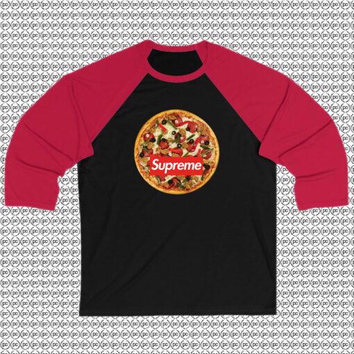 Supreme Pizza Raglan Tee