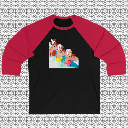 Supreme Summer Girls in a Pool Swimmers Raglan Tee