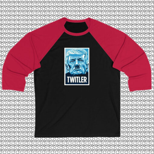 TWITLER Anti Trump Raglan Tee