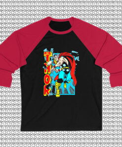 The Mighty Thor Raglan Tee