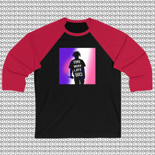 The Way Life Goes Lil Uzi Vert Art Hoodie Raglan Tee