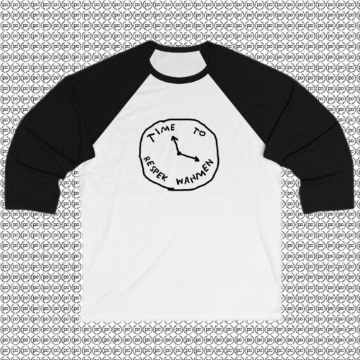 Time To Respek Wahmen PewDiePie Raglan Tee