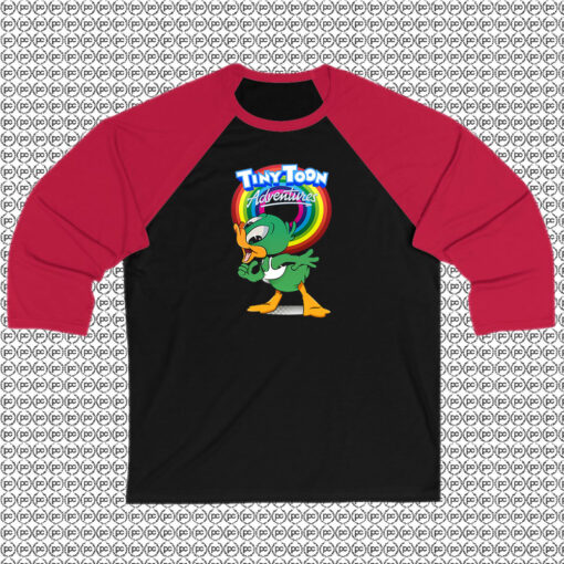 Tiny Toon Adventures Plucky Duck Raglan Tee