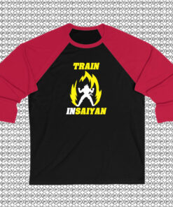 Train Insaiyan Raglan Tee