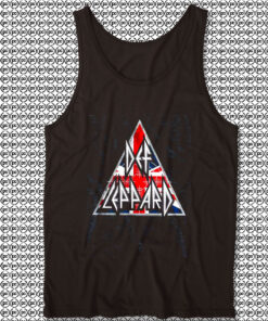 Triangle Def Leppard Unisex Tank Top