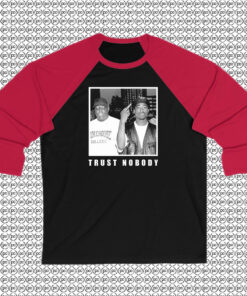 Tupac Shakur Biggie Trust Nobody Hoodie Raglan Tee