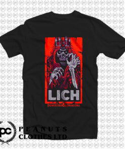 Vintage Lich Dungeons Dragons T Shirt