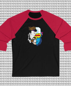 X men Faces Raglan Tee