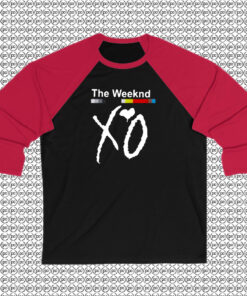 Xo The Weeknd Raglan Tee