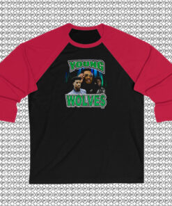 Young Wolves Remix Raglan Tee