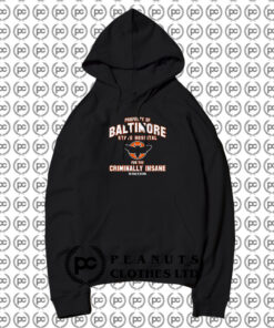 Baltimore State Hospital Silence of the Lambs Hoodie