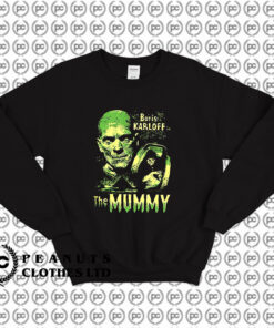 Boris Karloff The Mummy Sweatshirt