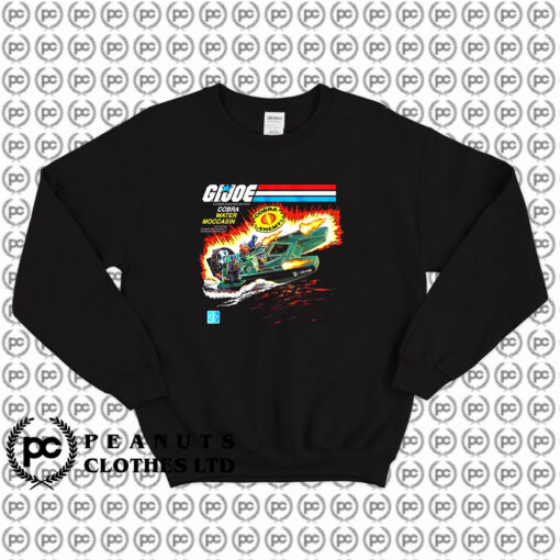 Box Art Cobra Water Moccasin GI Joe Sweatshirt