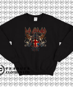 British Crest Def Leppard Sweatshirt