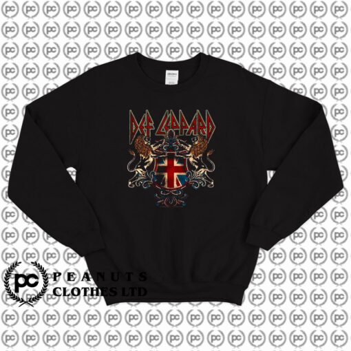 British Crest Def Leppard Sweatshirt