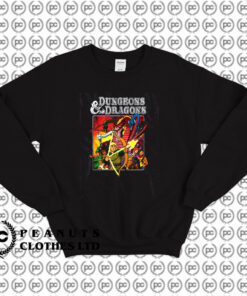 Cartoon Characters Dungeons Dragons Sweatshirt