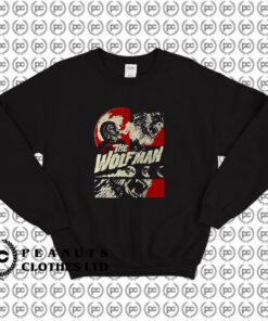 Collage Wolf Man Sweatshirt