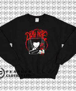 Death Note Light Metal Sweatshirt