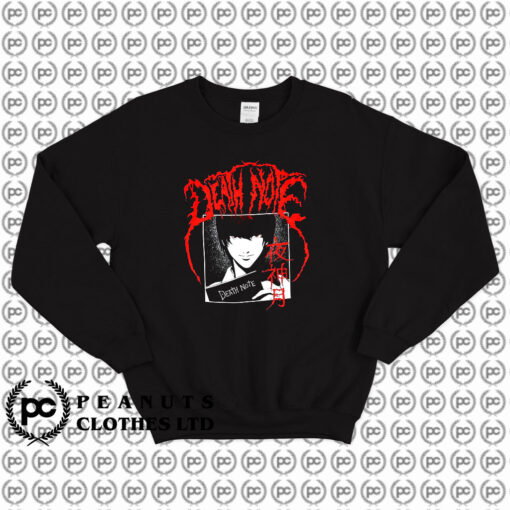 Death Note Light Metal Sweatshirt