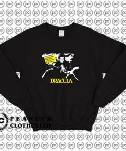 Dracula Horror Vintage Sweatshirt