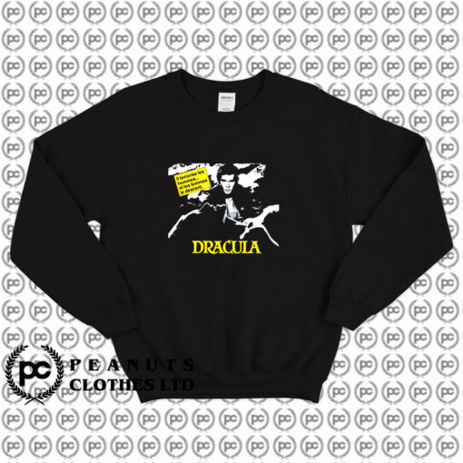 Dracula Horror Vintage Sweatshirt