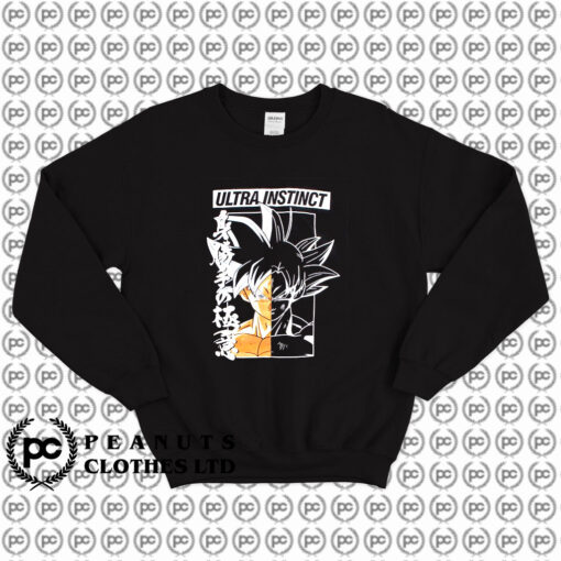 Dragon Ball Super Goku Ultra Instinct Split Sweatshirt