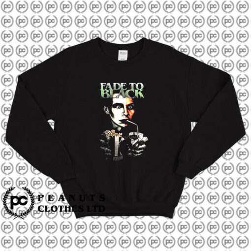 Fade To Black Horror Movie Sweatshirt