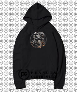 Faux Chrome Logo Cobra Kai Hoodie