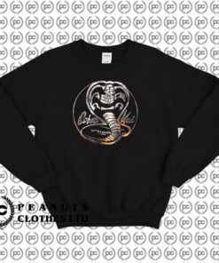 Faux Chrome Logo Cobra Kai Sweatshirt