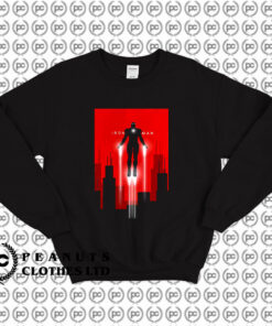 Flying Silhouette Iron Man Sweatshirt