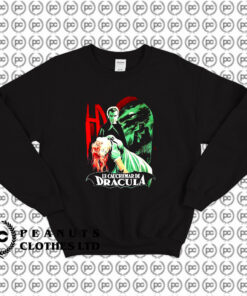 Horror Of Dracula Classic Horror Sweatshirt