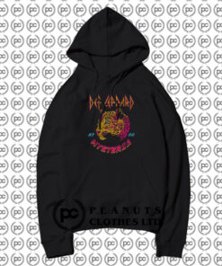 Hysteria 87 88 Tour Def Leppard Hoodie