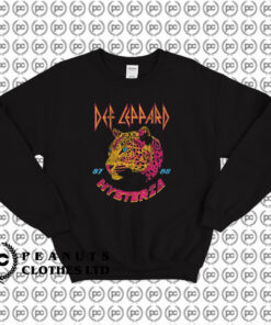 Hysteria 87 88 Tour Def Leppard Sweatshirt