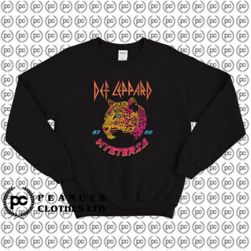 Hysteria 87 88 Tour Def Leppard Sweatshirt