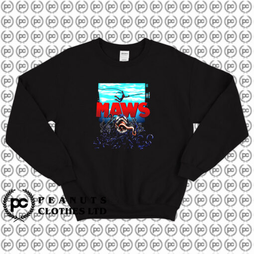 Marvel Hero Venom Jaws Parody Sweatshirt