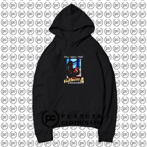 Nightmare 4 Horror Vintage Hoodie