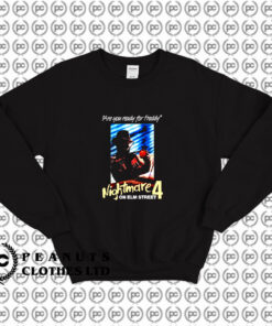 Nightmare 4 Horror Vintage Sweatshirt