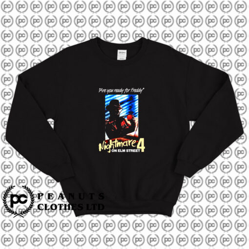 Nightmare 4 Horror Vintage Sweatshirt