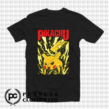Pikachu Electric Power T Shirt