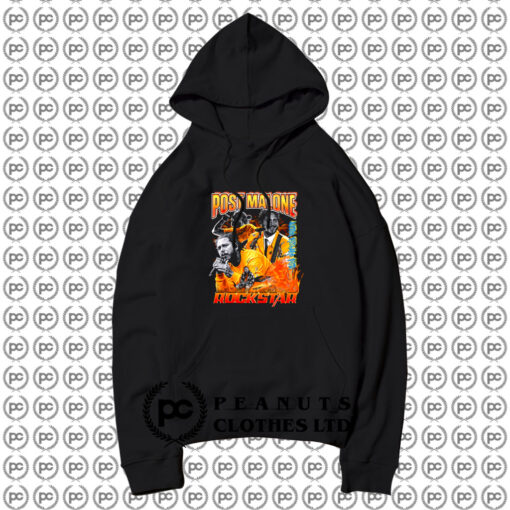 Post Malone Rockstar Bootleg Retro Hoodie