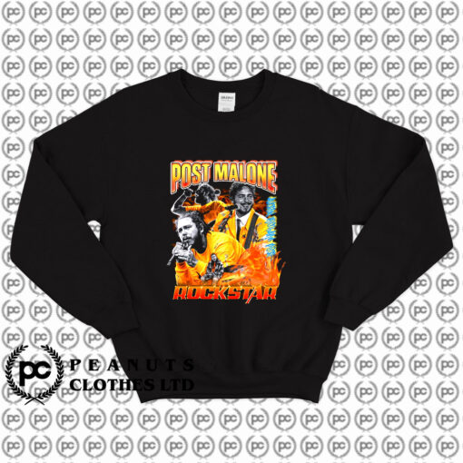 Post Malone Rockstar Bootleg Retro Sweatshirt