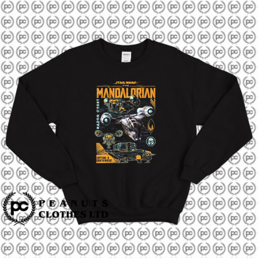 Razor Crest The Mandalorian Star Wars Sweatshirt