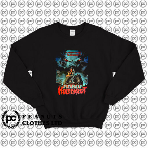 Robot Holocaust Horror Vintage Sweatshirt