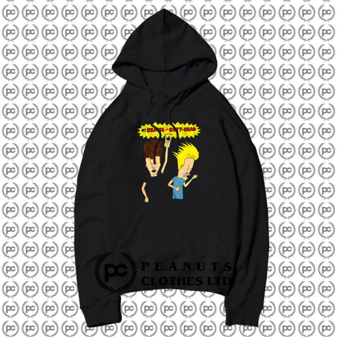 Rockin Out Beavis And Butt Head Hoodie