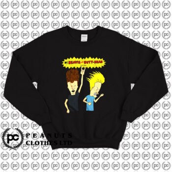 Rockin Out Beavis And Butt Head Sweatshirt