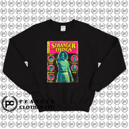 Stranger Things Comic Cover Sweatshirt