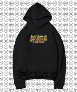 Stranger Things Flaming Logo Hoodie