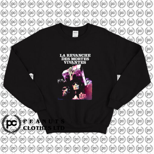 THE LIVING DEAD Horror Vintage Sweatshirt