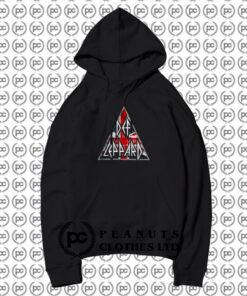 Triangle Def Leppard Hoodie