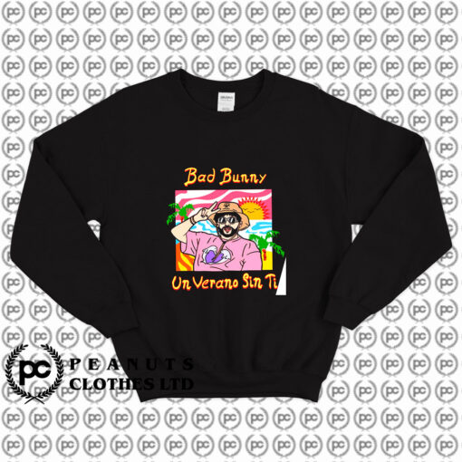 Un Verano Sin Ti Bad Bunny Retro Shirt Contigo Mejor Sad Heart Sweatshirt